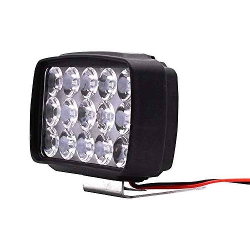 AllExtreme T15C 15 Pearls/Lamp Beads Led Light For Motorcycle Waterproof Rustproof Super Bright Scooter & Bike Headlight (15W)