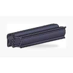 Avinya 13.2x16.8mm EPDM Dense Black Edge Trim, AMG0PU6497