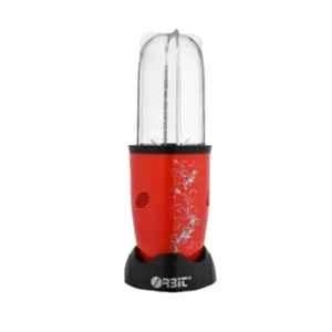 Orbit Bullet 400W Red Mixer Grinder Blender with 3 Jars