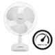 Havells Velocity Neo White Table Fan, Sweep: 400 mm