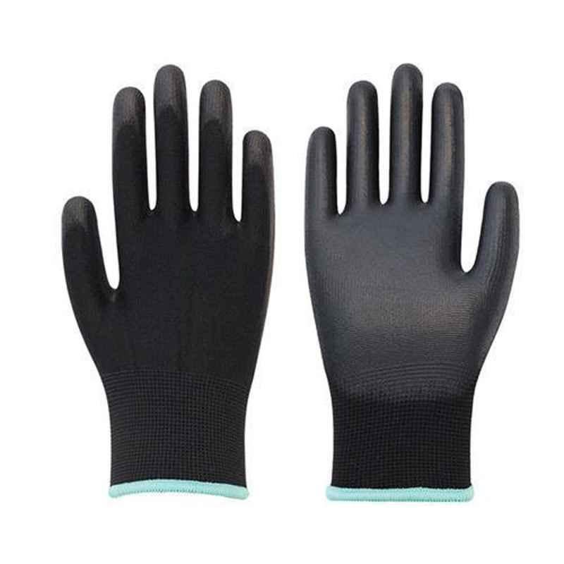 SSWW Black PU Coated Hand Gloves