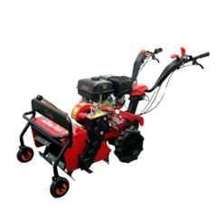 Really 5.25kW 270cc 50cm 4 Stroke Power Weeder cum Stubble Mower with Ditcher, Dry Land Blade, Chopper Blades & Double Weeding Wheel, RAPL-APW-6000G