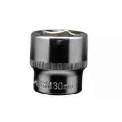 Durelo 52mm 3/4 inch Chrome Vanadium Steel Bi-Hexagonal Polished Square Drive Socket