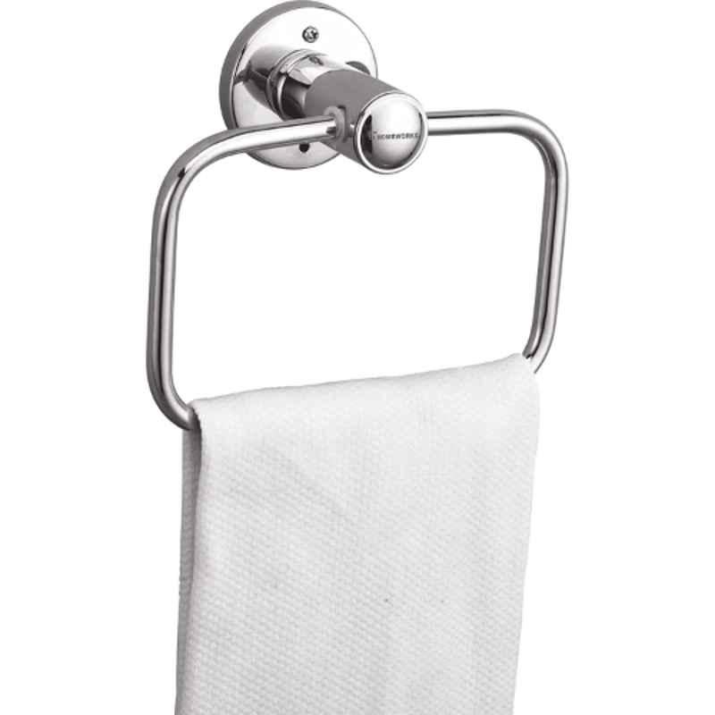 FORTUNE Stainless Steel Towel Ring/Napking Ring - Bathroom Towel Holder -  Towel Hanger with Chrome Finish Silver Towel Holder Price in India - Buy  FORTUNE Stainless Steel Towel Ring/Napking Ring - Bathroom