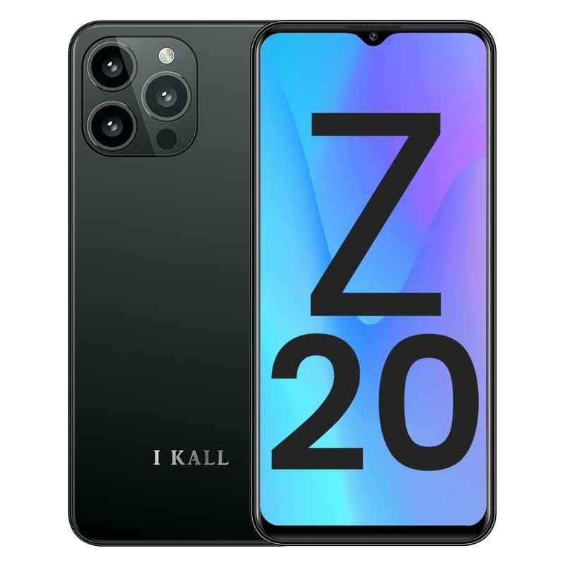 I KALL Z20 4GB/32GB 6.5 inch Fingerprint Black Smartphone, IKALL-Z20-BLK