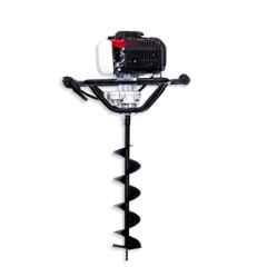 RBW 52cc 4 Stroke Petrol Engine Post Hole Digger Earth Auger Machine with 8 inch Planter Drill Bit for Tree Plantation, Fencing, Gardening & Agriculture