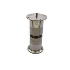 RAB 6 inch Stainless Steel Silver Sofa Leg, 50-50 (Pack of 2)