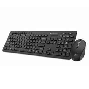 Zebronics Zeb-Companion 500 2.4GHz Aluminium Black Wireless Keyboard & Mouse Combo