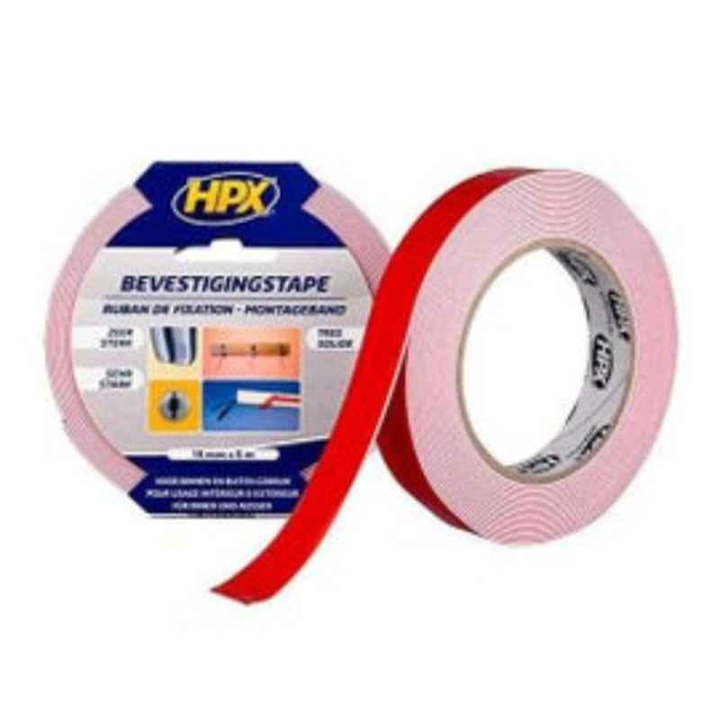 HPX 25mm 5m Foam White Double Side Mounting Tape, DS 2505