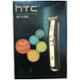 HTC AT-1102 Black & Silver Rechargeable Hair Trimmer for Men, 500041921394-00404