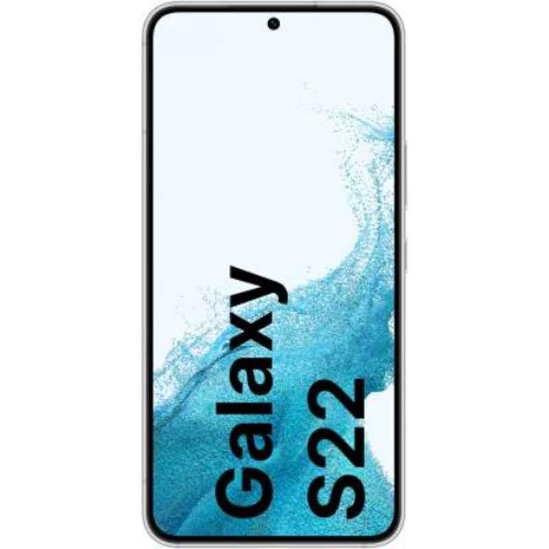 Samsung Galaxy S22 6.1 inch FHD 8GB/256GB 3700mAh Phantom White 5G Smartphone, SMS901E