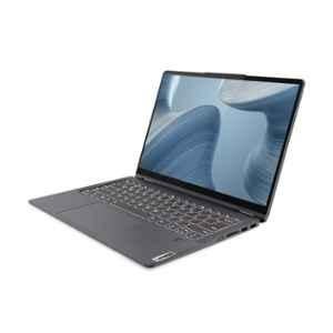 Lenovo IdeaPad Flex 5 14IAU7 Storm Grey Laptop with Intel Core i5-1235U/16GB/512GB SSD/MS Office 2021/Windows 11 Home & 14 inch WUXGA Touch Display, 82R700JJIN