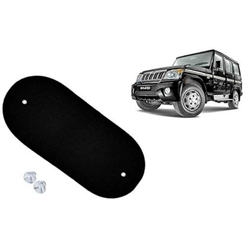 Auto Pearl Mesh Black Rear Window Sunshade Car Curtain for Mahindra Bolero