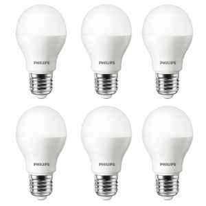 Philips 9W E-27 Cool Day Light LED Bulbs (Pack of 6)