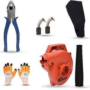 Walkers 800W Plastic Red Electric Air Blower with Carbon Brushes, Gloves & 8 inch Plier, WKCB310