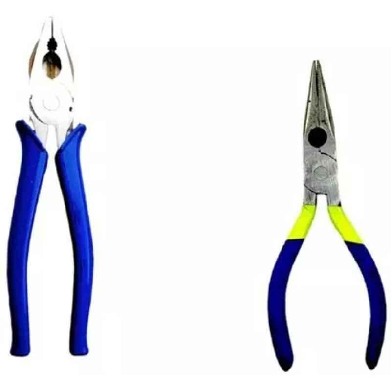 Sky Blue 2 Pcs 7.8 inch Groove Plier Combo, SBE_PLIER_COMBO_MOD_00827