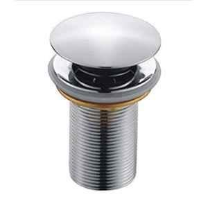 Mosaik 3 inch Stainless Steel Chrome Finish Full Threaded Pop Up Waste Coupling with Brass Nut, MO-PUWS-N-3I