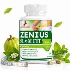Zenius India 60 Pcs Slim Fit Capsule with Green Tea Extract, Conjugated Linoleic Acid & L-Carnitine for Supports Weight Loss & Boosts Metabolism
