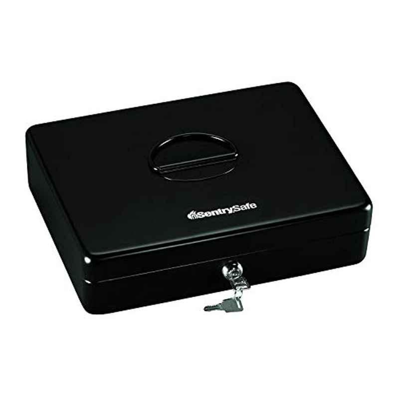 Sentry Safe Sentry Deluxe Cash Box with Key Lock, DCB-1