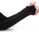 Safies Lets Slim Black Polyamide & Spandex Arm Sleeves for Men & Women