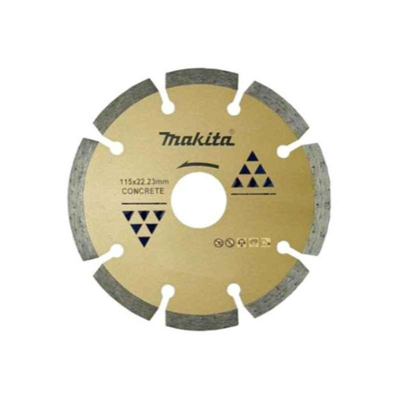Makita 115mm Concrete Cutting Segmented Diamond Disc Wheel, A-84109