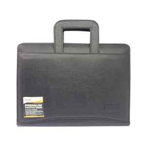 Saya SY848 Black A4 Hand Bag Portfolio (Pack of 2)