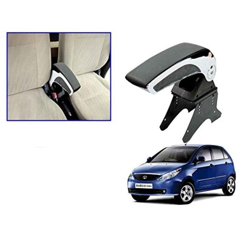 Kozdiko Black Chrome Armrest for Tata Indica Vista, koz_14822