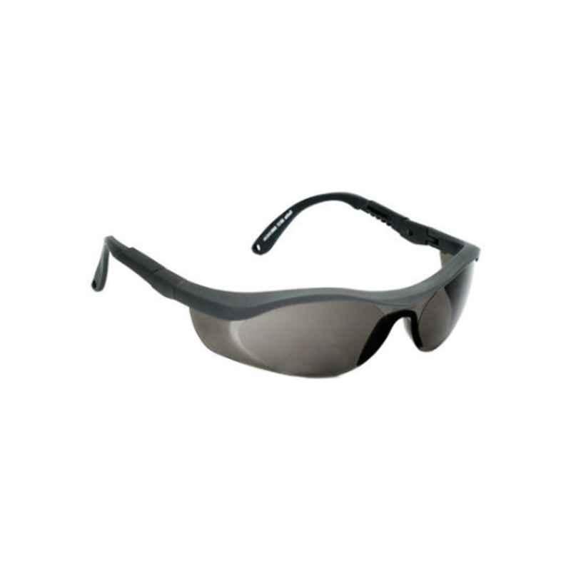 Vaultex Grey & Black Free Size Hard Coated Safety Goggles, VAUL-V131