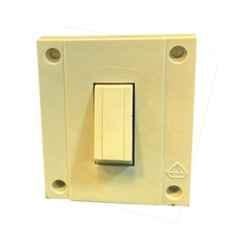 Silcon Gold 16A 220V Urea White Gem Switch (Pack of 10)