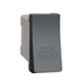 Schneider Electric Unica Pure 1 Module Volcanic Grey Buzzer, UNSBUZZER1M_GY (Pack of 10)