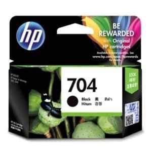 HP 704 Black Original Ink Advantage Cartridge, CN692AA