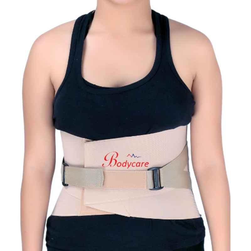 Buy Bodycare Cotton & Elastic Black Contoured Sacro Lumbar Belt