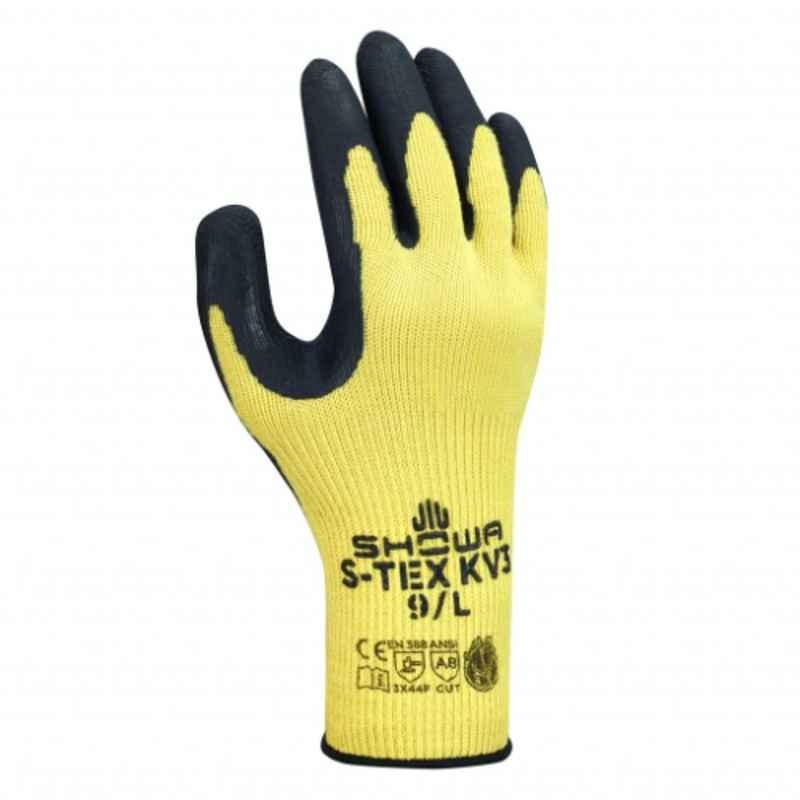Showa S-TEX KV3 Safety Hand Gloves, Size: Large