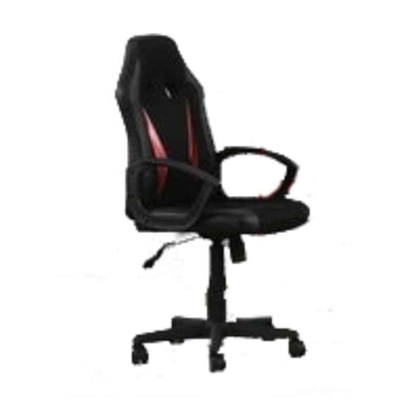 Pan Emirates Brecon 061JLV1800015 MDF Red & Black Office Desk, 88x120x63 cm