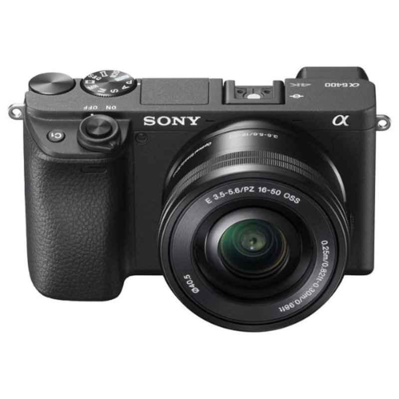 Sony Alpha A6400 Mirrorless Black Digital Camera with E 16-50mm f/3.5-5.6 OSS Len