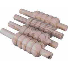 Matrica 9 inch Kashmir Willow Custom Made Match Cricket Stump Bails (Pack of 4)