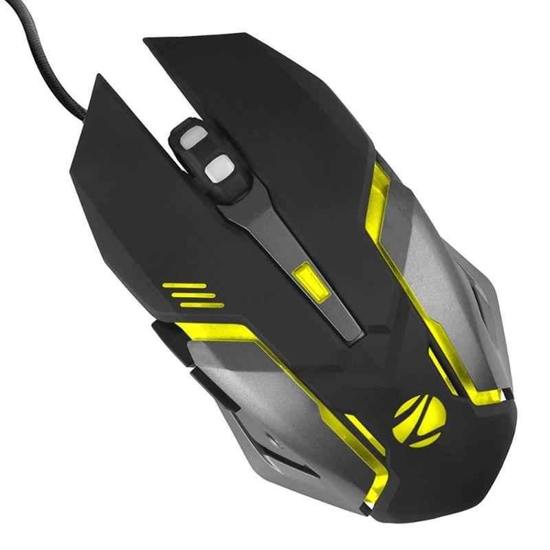 Zebronics Transformer-M Optical USB Gaming Mouse with LED Effect Black