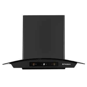 Faber Zeal 1500m3/hr 60cm Black Heat Autoclean Wall Mounting Chimney, 320.0740.034