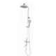Somany Florence Brass Chrome Finish 3 in 1 Shower Column, 272110190131