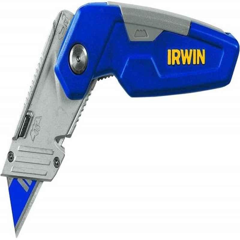 Irwin FK150 Folding Utility Knife with 3 Blade, 1858319 (Pack of 5)
