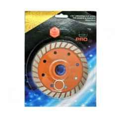Globus Pro 4 inch 105mm Mild Steel Turbo Blade for Grinder Machine & Marble Cutter Machine