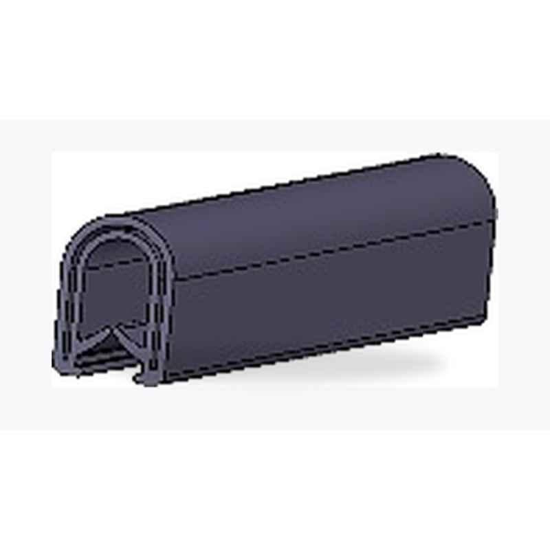 Avinya 16.5x10.5mm PVC Black Edge Trim with Steel, AMG0PU6437