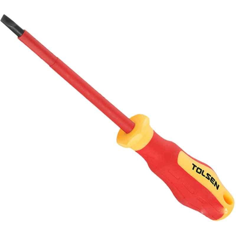 Tolsen 6.5x150mm CrV VDE Screwdriver, 38003