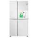 LG 675L Linen White Side by Side Inverter Refrigerator, GC-C247UGLW