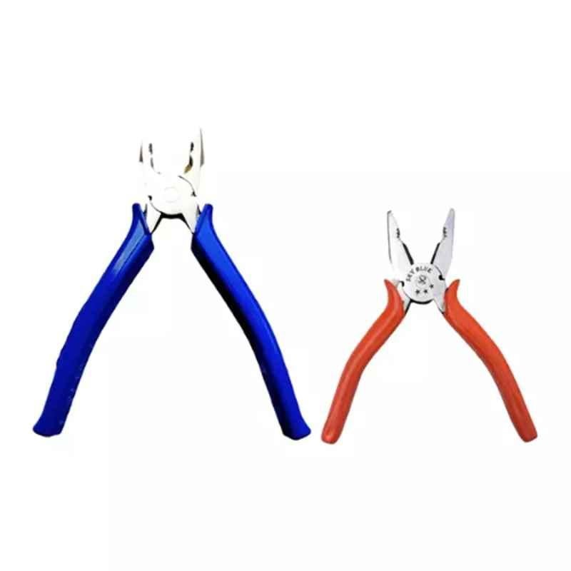 Sky Blue 2 Pcs 7.8 inch Lineman Plier Combo, SBE_PLIER_COMBOS_COMBO_105