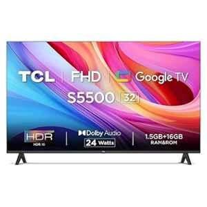 TCL 32 inch Black Full HD Smart LED Google TV, 32S5500