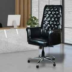 Zidle Maharaja HB Leatherette Black High Back Ergonomic Revolving Chair