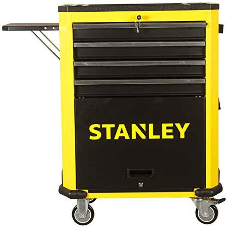 Stanley 4 Drawers Roller Cabinet, Yellow/Black-Stmt99069-8