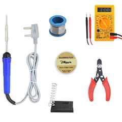Hillgrove HGCM117 25W Electronic 6 in 1 Mobile Soldering Iron Equipment Tool Kit