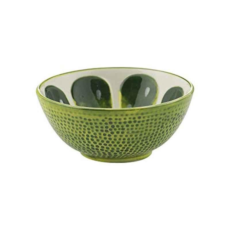 Typhoon World 1402.103 Stoneware Lime Foods Dip Bowl